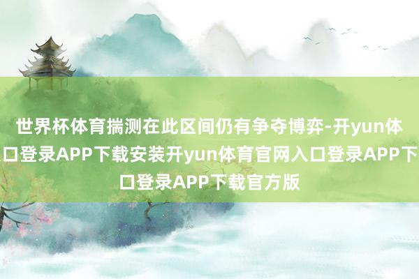 世界杯体育揣测在此区间仍有争夺博弈-开yun体育官网入口登录APP下载安装开yun体育官网入口登录APP下载官方版